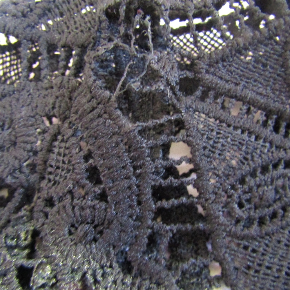 Choies High Collared Lace Skater Dress 6 - Picture 7 of 8